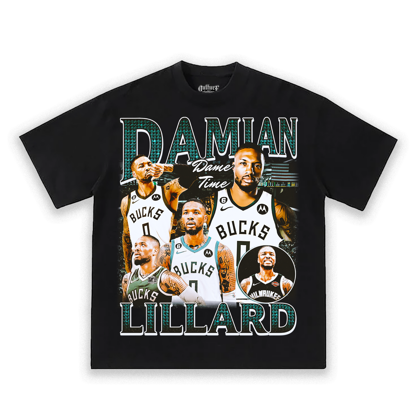 "Dame Time in Milwaukee" Damian Lillard T-Shirt