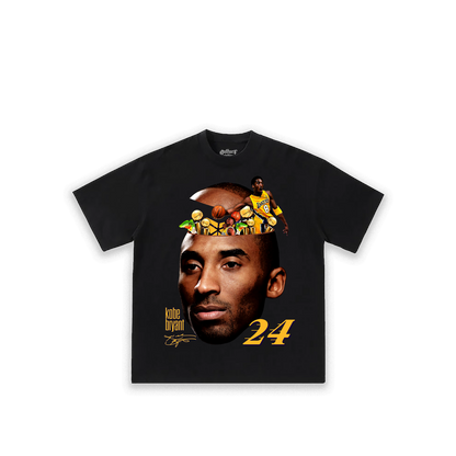 "Mamba's Mind" Kobe Bryant Big Face KIDS T-Shirt