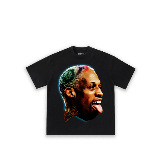 "Worm's Aura" Dennis Rodman Big Face KIDS T-Shirt