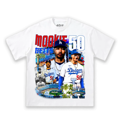 "Hollywood Betts" Mookie Betts T-Shirt